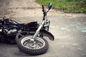 Un motociclista sufrió heridas graves luego de un accidente de motocicleta