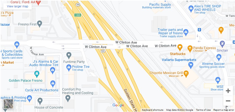5 heridos en accidente de auto en la autopista 99 [Fresno, CA], Abogados de Accidentes Ahora
