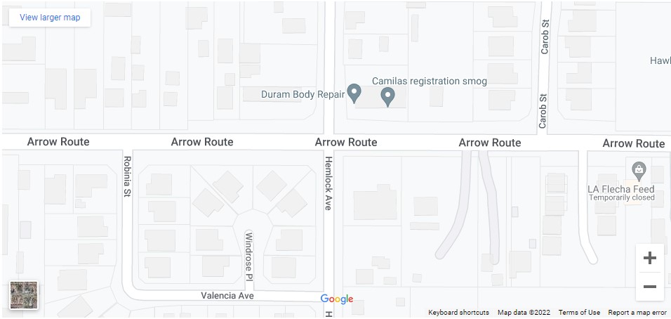Hombre muere atropellado en Arrow Blvd [Rancho Cucamonga, CA], Abogados de Accidentes Ahora
