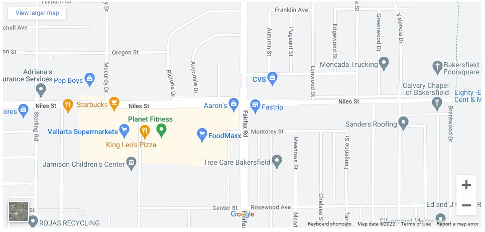 Mujer muere en accidente peatonal en Fairfax Road y Niles Street [Bakersfield, CA], Abogados de Accidentes Ahora