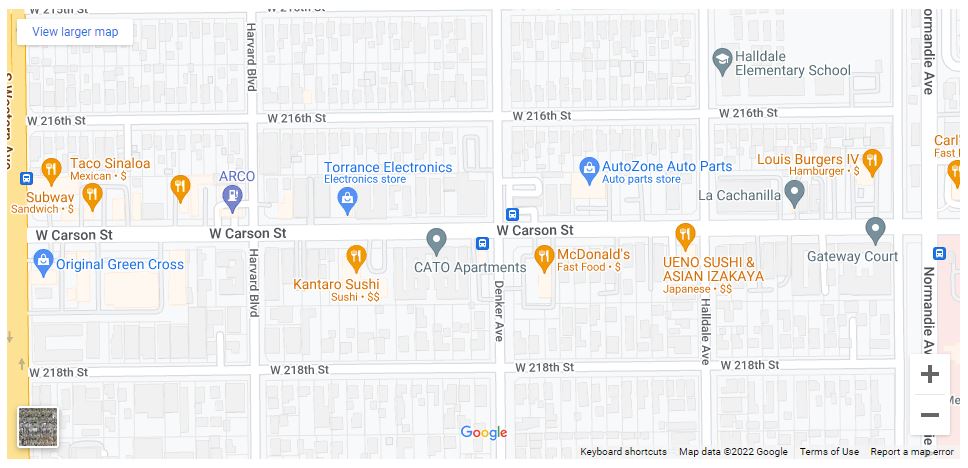 Mujer muere en un accidente peatonal en Carson Street y Denker Avenue [Los Ángeles, CA], Abogados de Accidentes Ahora