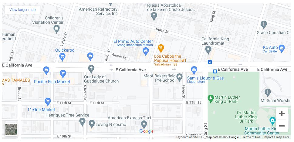 Persona muere en accidente peatonal en California Avenue y Baker Street [Bakersfield, CA], Abogados de Accidentes Ahora