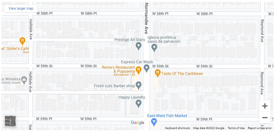 Mujer muere en un accidente peatonal en Normandie Avenue y 59th Street [sur de Los Ángeles, CA], Abogados de Accidentes Ahora