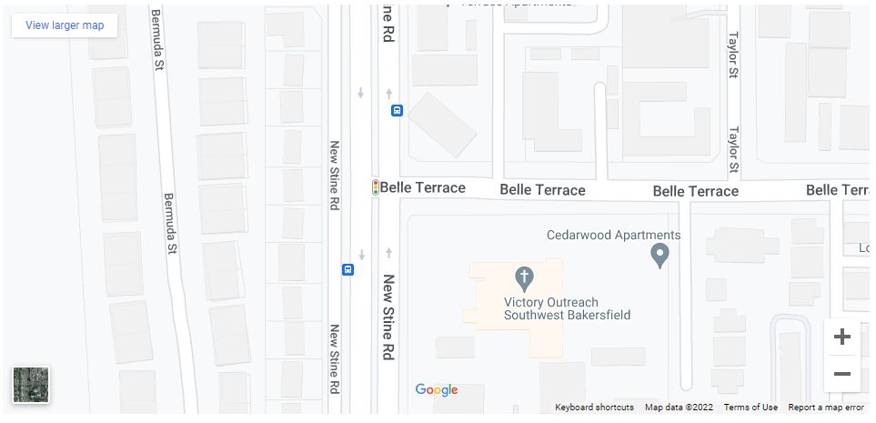 Hombre muere en accidente peatonal en New Stine y Belle Terrace [Bakersfield, CA], Abogados de Accidentes Ahora