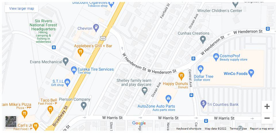 Un herido en accidente de auto en West Henderson Street y Fairfield Street [Condado de Humboldt, CA], Abogados de Accidentes Ahora