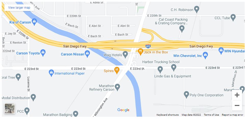 Accidente fatal entre varios autos en la autopista 405 y Wilmington Avenue [Carson, CA], Abogados de Accidentes Ahora