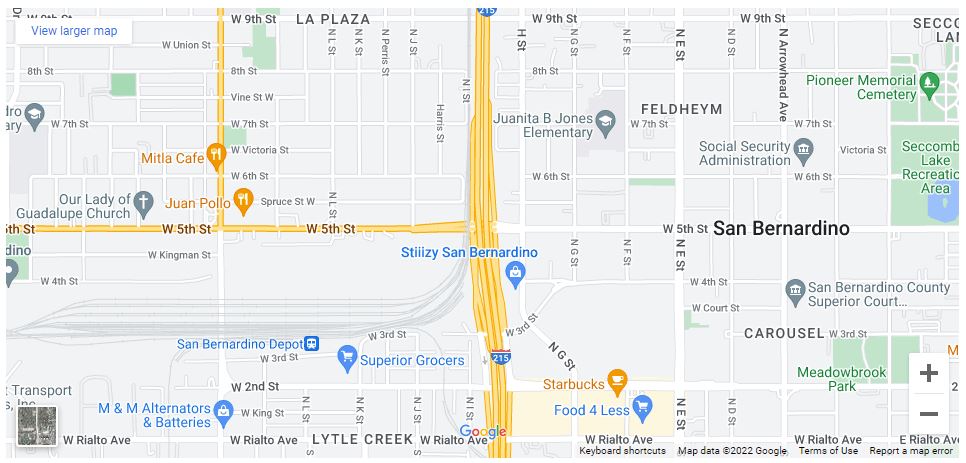 Persona muerta en accidente de motocicleta en la autopista 215 cerca de la salida de 5th Street [San Bernardino, CA], Abogados de Accidentes Ahora