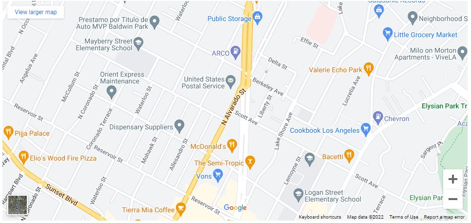 Accidente de varios autos en Glendale Boulevard y Alvarado Street [Los Ángeles, CA], Abogados de Accidentes Ahora