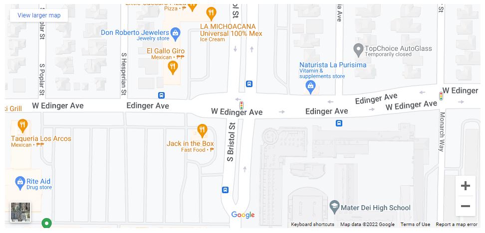 Hombre muere en accidente de bicicleta en Bristol Street y Edinger Avenue [Santa Ana, CA], Abogados de Accidentes Ahora