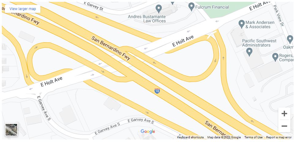 Muere una persona tras ser atropellada en la autopista 10 y Holt Avenue [West Covina, CA], Abogados de Accidentes Ahora