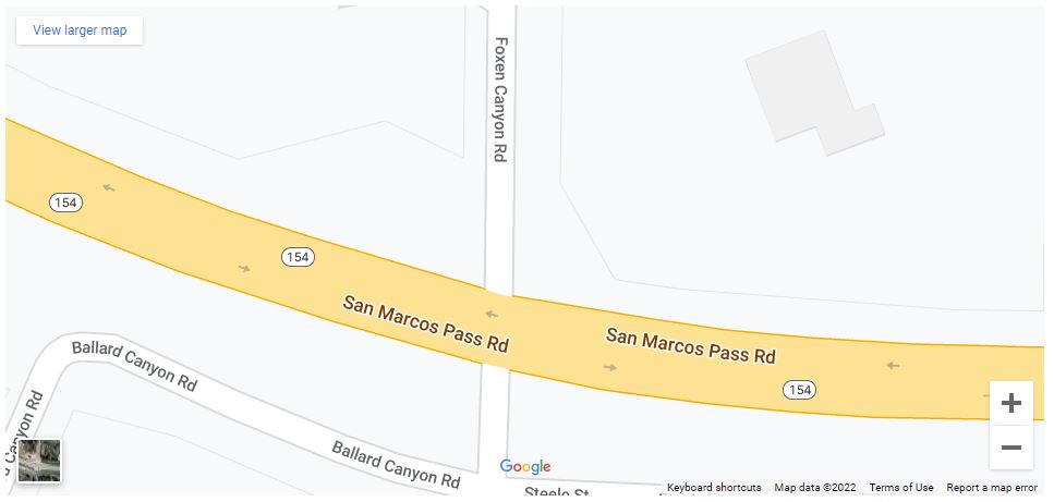 Hombre gravemente herido en accidente de carro en la carretera 154 cerca de Foxen Canyon Road [Los Olivos, CA], Abogados de Accidentes Ahora