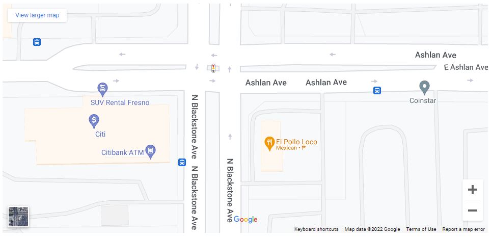 Una mujer muere en accidente peatonal en Blackstone Avenue y Ashlan Avenue [Fresno, CA], Abogados de Accidentes Ahora