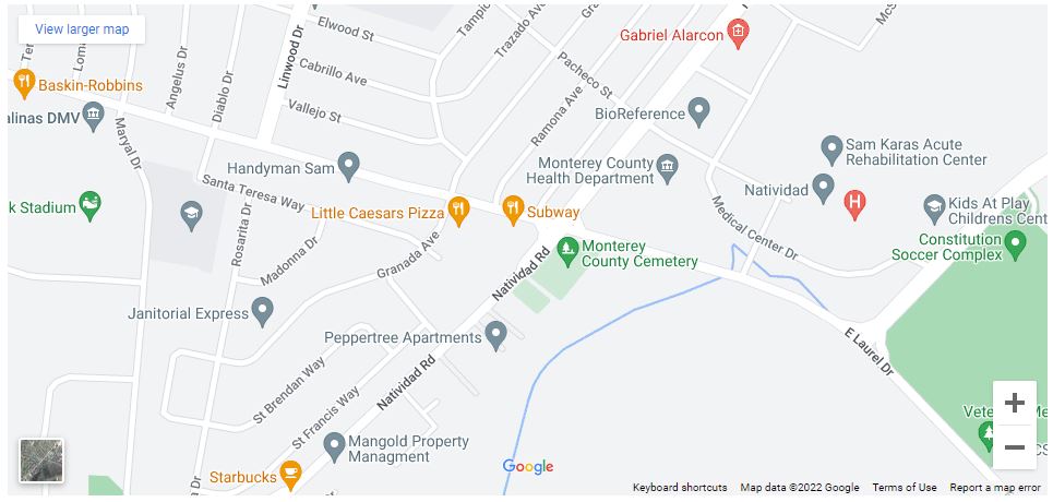 Hombre muere en accidente peatonal en Laurel Drive y Natividad Road [Salinas, CA], Abogados de Accidentes Ahora