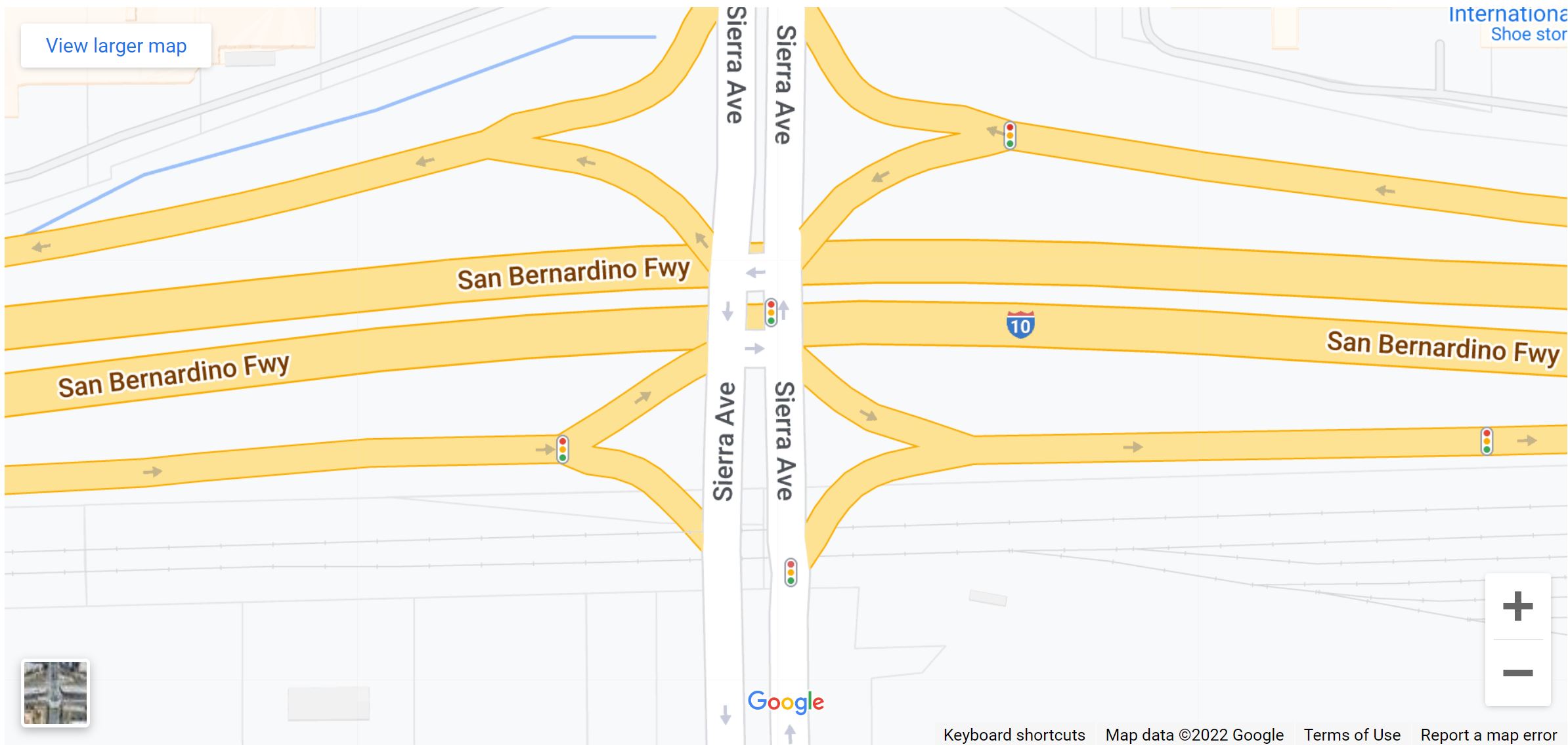 Hombre muere en accidente peatonal en la autopista 10 cerca de la avenida Sierra [Fontana, CA], Abogados de Accidentes Ahora