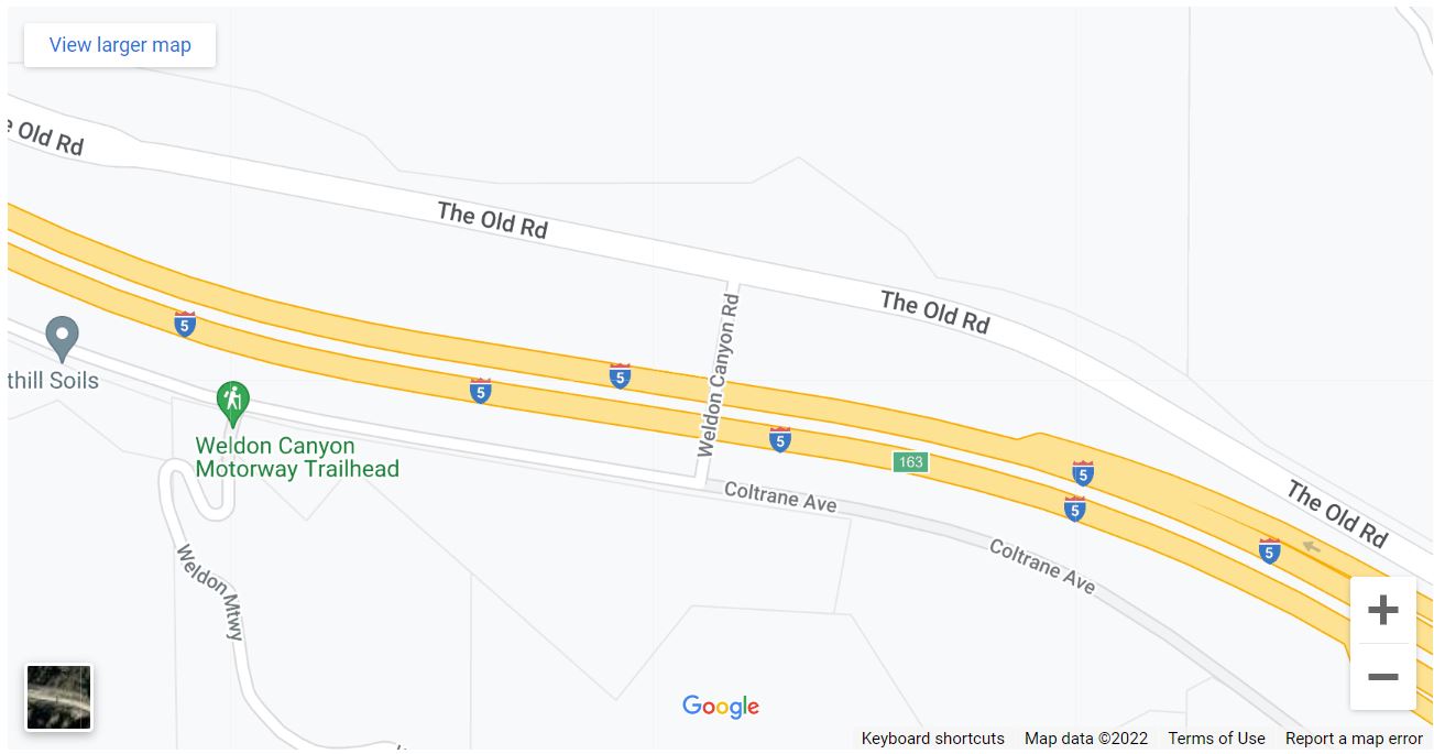 Choque entre varios carros en la autopista 5 y Weldon Canyon Road [Newhall, CA], Abogados de Accidentes Ahora