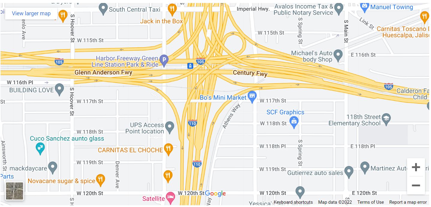 Oficial en motocicleta herido en un atropello y fuga en la autopista 110 y la autopista 105 [Los Ángeles, CA], Abogados de Accidentes Ahora