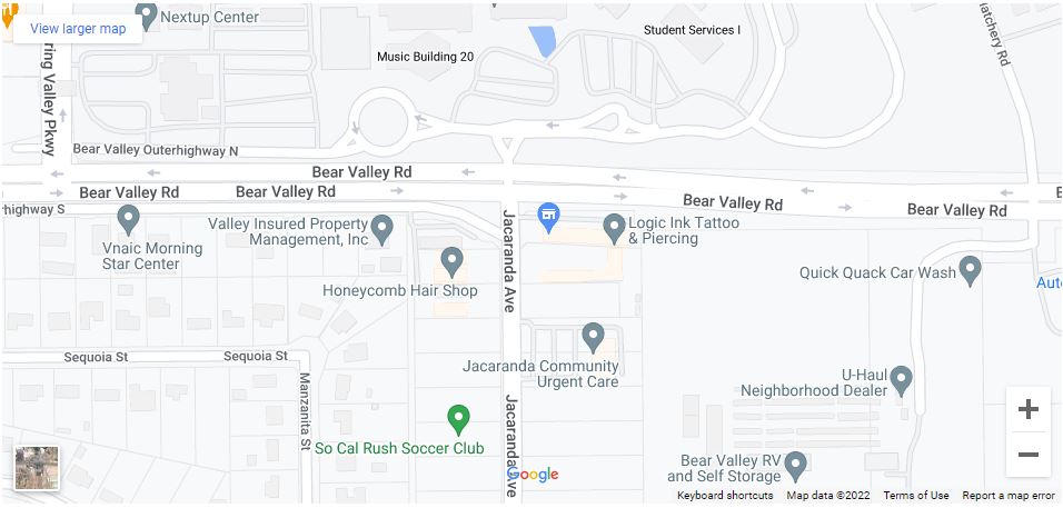 Hombre muere en accidente peatonal en Bear Valley Road y Jacaranda Avenue [Victorville, CA], Abogados de Accidentes Ahora