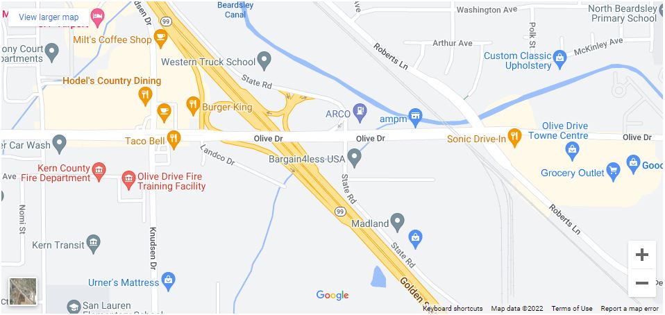 Hombre muere en accidente de tráfico en la autopista 99 y Olive Drive [Bakersfield, CA], Abogados de Accidentes Ahora