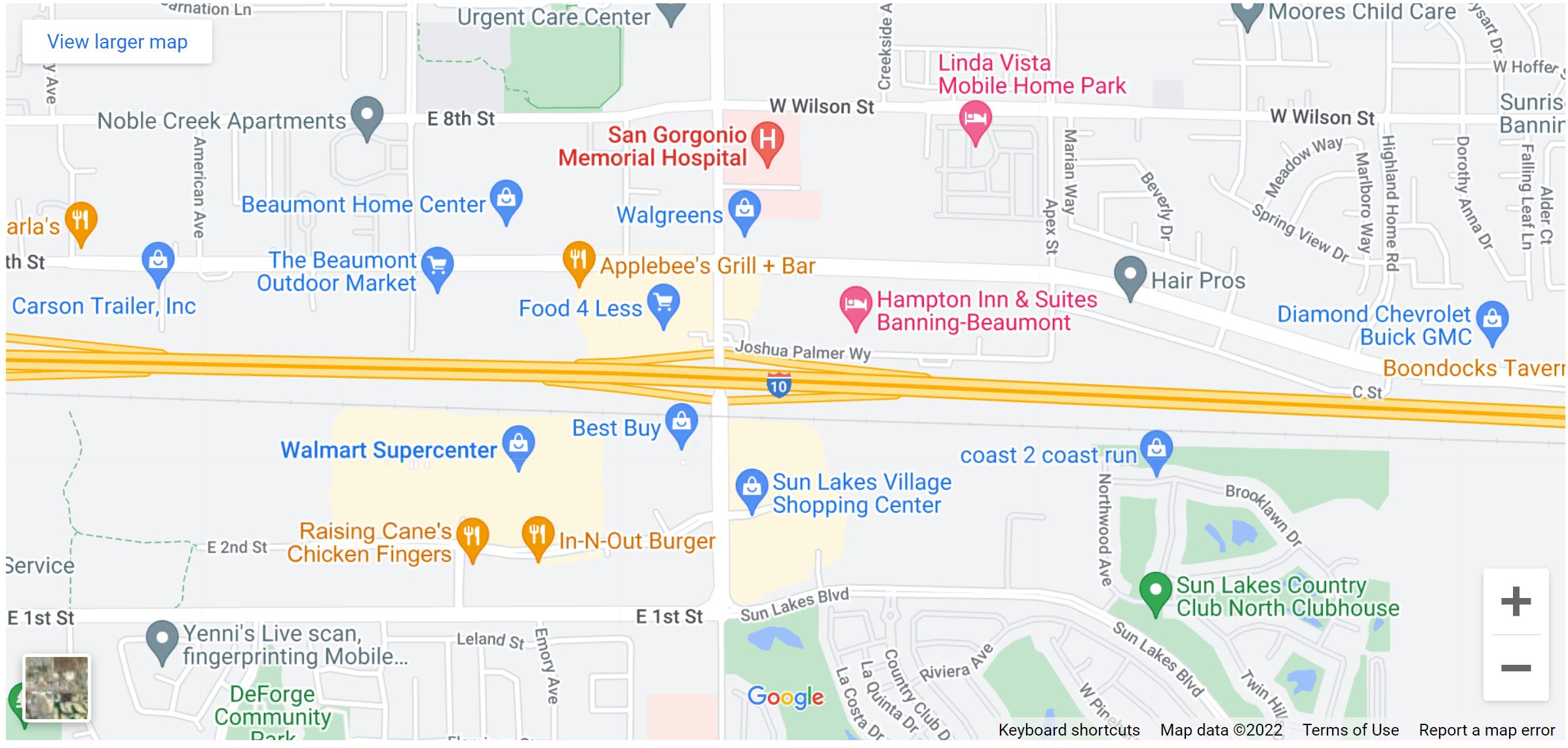 Un muerto en un accidente en la autopista 10 y Highland Springs Avenue [Beaumont, CA], Abogados de Accidentes Ahora
