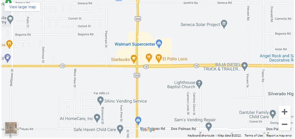 Mujer sufre heridas en accidente de carro en Palmdale Road y Cantina Street [Victorville, CA], Abogados de Accidentes Ahora