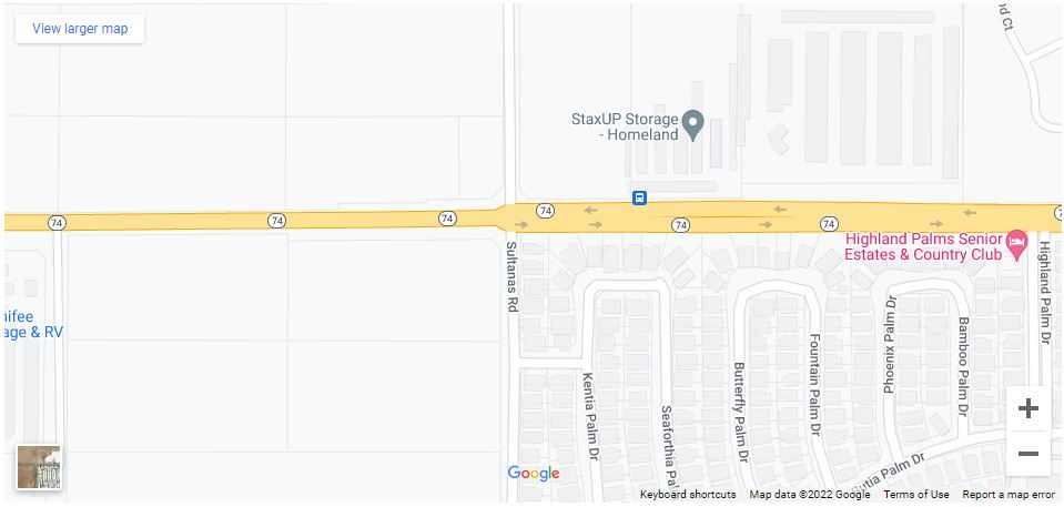 Conductor muere en accidente en la autopista 74 y Sultanas Road [Homeland, CA], Abogados de Accidentes Ahora