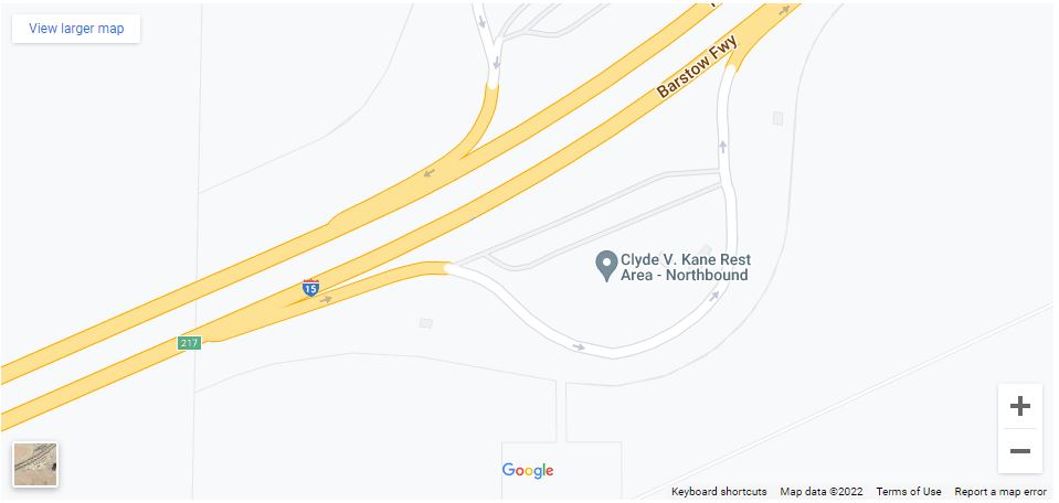Dos heridos transportados por aire en un accidente de carro en la autopista 15 cerca del área de descanso de Clyde V. Kane [Baker, CA], Abogados de Accidentes Ahora