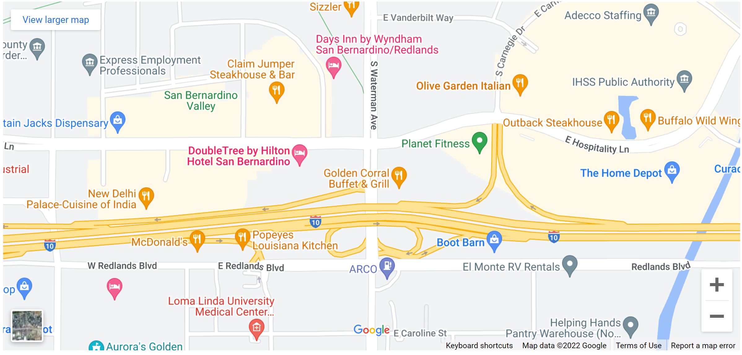 Accidente mortal de un peatón en la autopista 10 a la altura de la avenida Waterman [San Bernardino, CA], Abogados de Accidentes Ahora