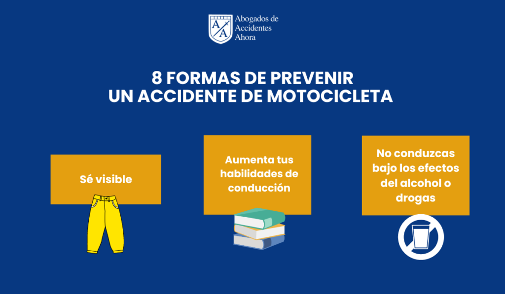 8 formas de prevenir un accidente de motocicleta en Los Ángeles, Abogados de Accidentes Ahora