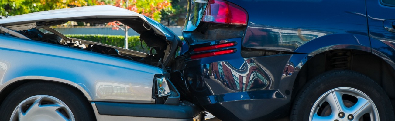 un accidente automovilístico